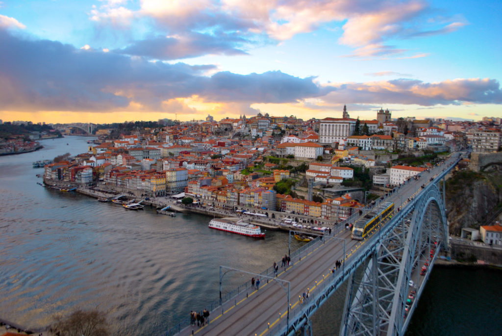 View of Porto from Vila Nova de Gaia