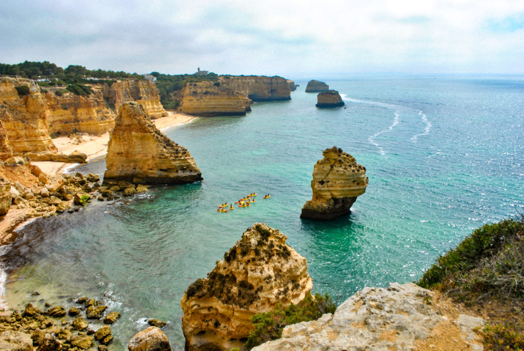Praia da Marinha, the Algarve