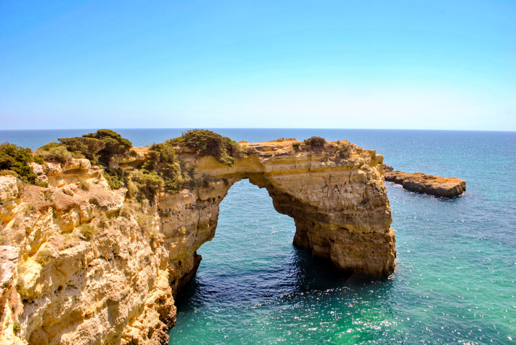 Arco de Albandeira, the Algarve, Portugal